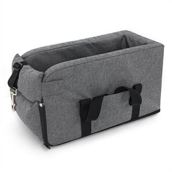 QS-112 300D Cationische Stof Auto Huisdier Tas Veiligheidszitje Middenconsole Tas Honden- en Kattennest