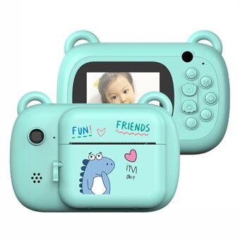 A7-B Kids Instant Print Camera Digitale videorecorder voor Kids Speelgoedondersteuning TF-kaart OTG-adapter