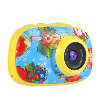 SC003 Waterdichte kerststijl 2MP 2.0 "IPS HD-scherm Digitale camera Kindervideorecorder Camcorder