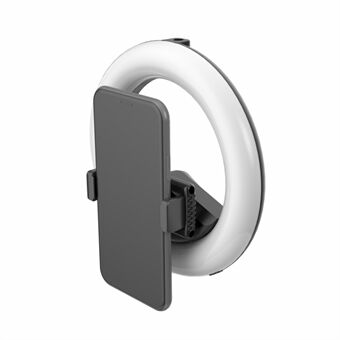 Q6 Eye Care 6-inch Ring USB oplaadbare selfie-invullamp met telefoonhouder voor live videostreaming