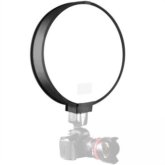 30 cm/40 cm Diameter Universal Draagbare Mini Kleine Kleine Ronde Fotocamera Studio Schieten Tent Zwart-wit Doek Lichtverspreider Softbox