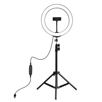 PULUZ PKT3035 10,2 inch Ring LED-invullicht + 1,1 m Stand voor live vlog-uitzendingen