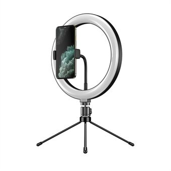 APEXEL APL-FL10JJ13Y 26cm LED Ring Fotografie Selfie Vullicht met Stand Telefoonhouder