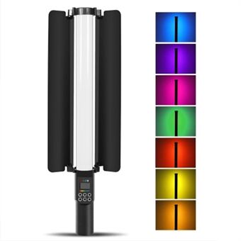 YB130 RGB LED Stick Licht Invullen Handheld Dimbaar Video Light Stick Speedlight Fotografie Lamp met Lichtbarrière