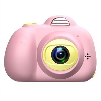 D6 2.0 inch Scherm Kinderen Camera Speelgoed Oplaadbare Dual Lens DSLR Camera Camcorder Kids Gift (Geen Geheugenkaart)