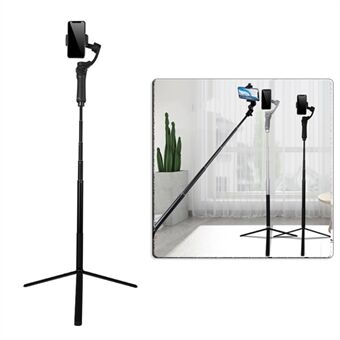 Handheld gimbal stabilisator verlengstang 130cm + standaard 29cm