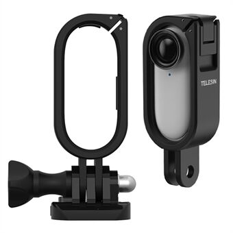 TELESIN beschermende camera frame stabilisator met 1/4 schroefgat basis voor Insta360 GO 2