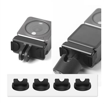 SUNNYLIFE OA2-DC339 4 stks/set Vergrendeling Anti-release siliconen plug Camera accessoires Anti-drop gesp voor DJI Action 2