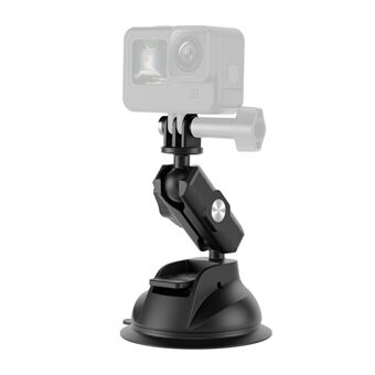 TELESIN Universal Draaibare Camera Stand Zuignap Beugel voor GoPro Action Camera Mobiele Telefoon