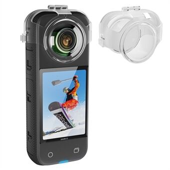 STARTRC 1111418 Voor Insta360 X3 PC Beschermende Lensdop Transparante Anti-drop Camera Lensdop