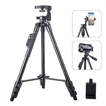 YUNTENG 5218 Draagbare Telescopische Stand Fotografie Stand met Bluetooth Afstandsbediening voor DSLR SLR Camera Telefoon