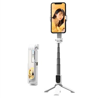 P09-mini Verlengde Bluetooth Monopod Selfie Stick- Stand van aluminiumlegering met sluiterafstandsbediening