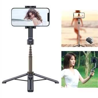 ZPG022 Draagbare Stand Gimbal Stabilizer voor Smartphones Intrekbare Staande Selfie Stick met Telefoon Houder/Afstandsbediening