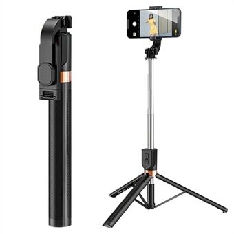 KH6 Intrekbare 1.7m Mini Selfie Stick Stand Afstandsbediening Telefoon Houder Stand voor Tik Tok Livestream Video-opname Fotografie