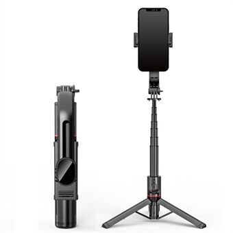 L12 1060 mm draagbare, versterkte, uitschuifbare Selfie Stick Multifunctionele handheld Stand met draadloze afstandsbediening