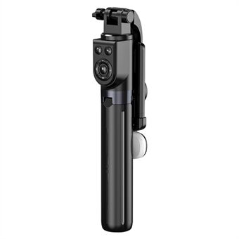 Z100S 100 cm opvouwbare uitschuifbare Stand -statiefstandaard met oplaadbare Bluetooth-afstandsbediening en LED-invullicht