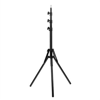 PULUZ PU451B 2 m hoogte opvouwbare uitzending fotografie Fill Light Stand Mount