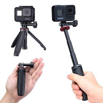 ULANZI MT-09 Opvouwbaar statief Mini draagbare monopod voor GoPro 9/8/7/6/5 Black Session Osmo Action Camera