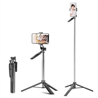 A36 1.6m Uitschuifbare Selfie Stick Tripod Stand Anti- Shake Camera Gimbal Stabilizer Telefoon Clip Houder met Bluetooth Afstandsbediening