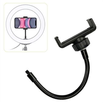 PULUZ PU501B Flexibele clipbevestigingshouder met klemvoet voor iPhone Samsung Huawei, enz. Smart telefoons