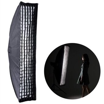 PSCS3A Rechthoekig Honingraatrooster Studio Strobe Softbox Diffuser voor Studio Strobe 35x160 cm