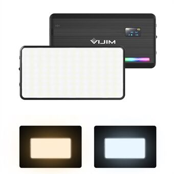 VIJIM VL196 Pocket RGB LED-videolamp Fotografie Vullicht 2500K-9000K Dimbaar voor live-uitzending Interview