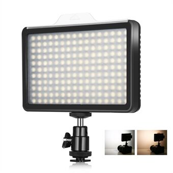 PULUZ PU4117 176 LEDs 12W 3300-5600K dimbare studiolamp voor video- en foto-opnames