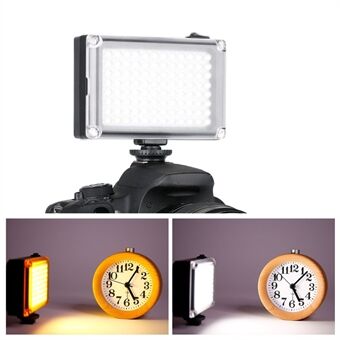 ULANZI 96 LED-videolamp Dimbare tweekleurige temperatuurfotografische verlichting voor live streaming op YouTube