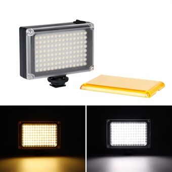 ULANZI 112 LED Telefoon Video Licht Fotografische Verlichting voor Youtube Live Streaming Dimbare Bi-kleur Temperatuur LED Lamp