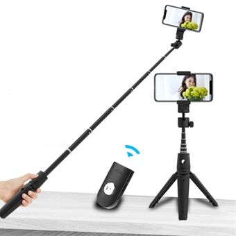 SELFIESHOW K20 Draadloze Bluetooth Selfie Stick Telefoonhouder Ontgrendeling Afstandsbediening Intrekbare standaard