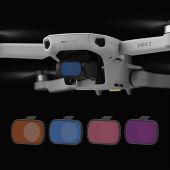 ND lensfilters ND4 ND8 ND16 ND32 4-delige set voor DJI Mavic Mini / Mini 2