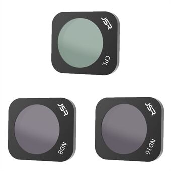 JUNESTAR ZMP TB-3IN1 JSR-1903-09 Voor Hubsan Zino Mini Pro 3 stks/set CPL + ND8 + ND16 Filters Optische Glas Camera lens Filters