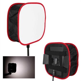 Universal fotostudio opvouwbare opvouwbare vierkante softbox-diffuser voor LED - Lampe