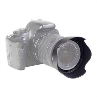 EW-63C SLR Camera Omkeerbaar Ontwerp Zonnekap Case Cover voor Canon EF-S 18-55mm