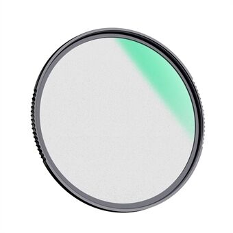 K&F CONCEPT KF01.1682 82 mm zwarte diffusie 1 / 2 filter ultradunne waterdichte HD heldere lens camera-accessoires voor video / vlog / portretfotografie