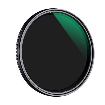 K&F CONCEPT KF01.1838 82mm ND3-ND1000 variabel cameralensfilter 24 Meerlaagse coating Neutrale dichtheid HD Waterdicht Slank ND-lensfilter