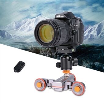 L4 Auto Dolly Draadloze Afstandsbediening Wiel Katrol Auto Rail Rail Slider voor DSLR Camera/Mobiele Telefoon