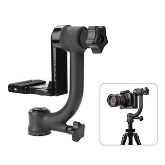 Panoramische 360 graden verticale Head 1/4 inch schroef telelens Quick voor DSLR-camera