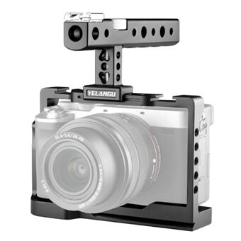 YELANGU C24 aluminium frame, camera-montageset met 1/4 "3/8" adapter voor Sony Alpha 7C