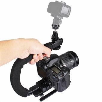 PULUZ PU3006 C-vormige videohandgreep DV-beugel Steadicam-stabilisatieset