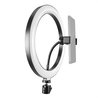 Ring 10 Inch LED Invullicht USB Drive 3 Kleurtemperaturen met Telefoonclip voor Make-up Selfie Livestreaming Fotografie Vlog