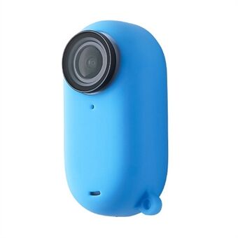 Siliconen hoesje voor Insta360 Go 3 Duim Camera Beschermhoes met Lenskap