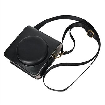 Cameratas voor Fujifilm Instax Mini 99 Camera PU Lederen Crossbody Tas met Schouderriem