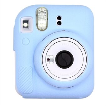 Voor Fujifilm Instax Mini 12 Cameratas Litchi Textuur Siliconen Beschermhoes