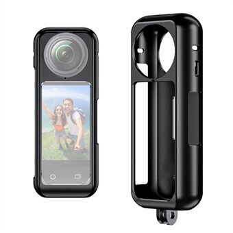 Aluminium Legering Metalen Behuizing voor Insta360 X4 Actiecamera Kooi Beschermend Frame