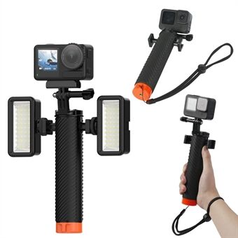 FLW006 Koudschoeninterface Zwevende Handgreep Duik Drijfvermogen Stick voor Gopro / DJI Action / Insta360 Sport Camera