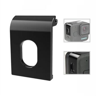 Voor GoPro Hero 11 Zwart Mini Camera Batterij Deksel Zijdeur Deksel voor Gemakkelijk Passeren Door Oplaadkabel
