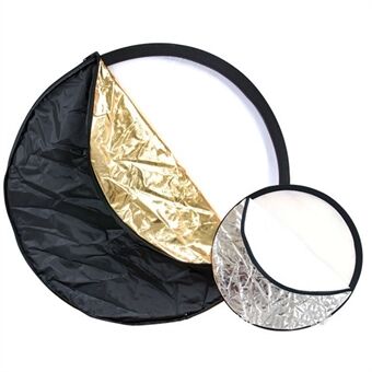 BY-219 110 cm 5 in 1 reflector draagbare lichtreflector met draagtas voor fotografie fotostudio-accessoires