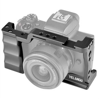 YELANGU C14-A voor Canon M50 aluminium camera konijnenkooi frame zonder handvat konijnenkooi rig stabilisator