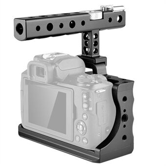 YELANGU C14 voor Canon M50 camera konijnenkooi frame met handvat aluminium camera video kooi set